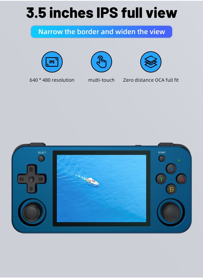 ANBERNIC  - Anbernic RG353M Handheld Game Console Aluminum Alloy Metal Dual OS Android 11 Linux System 5G WiFi 4.2 Bluetooth HDMI Touch Screen【Purple-64GB-28 Emulators Over 22,000 Games Pre-installed】 - Image 1