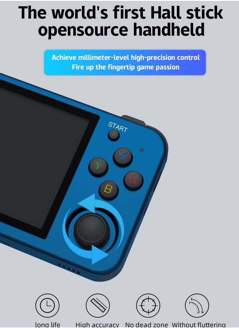 ANBERNIC  - Anbernic RG353M Handheld Game Console Aluminum Alloy Metal Dual OS Android 11 Linux System 5G WiFi 4.2 Bluetooth HDMI Touch Screen【Purple-64GB-28 Emulators Over 22,000 Games Pre-installed】 - Image 1