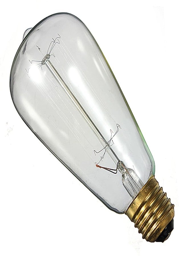 DECOFOLD Filament Bulb, Edison Tungsten, E27 Base Bulb For Table Lamps/Wall Light/Wall Lamps, Light Bulbs For Hanging/Ceiling/Pendant Lights for Decoration for Home (Pack of 3) - Image 2