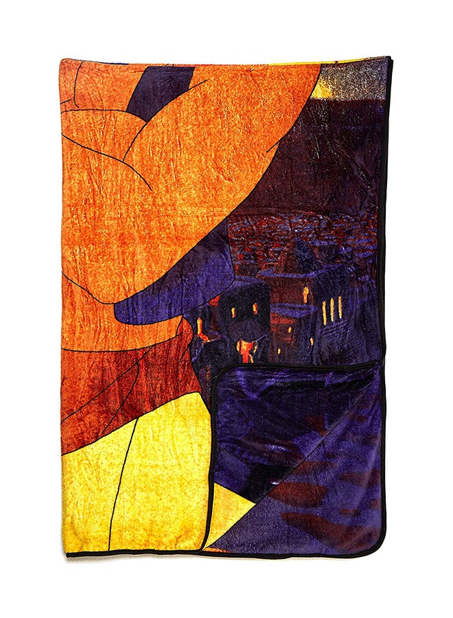 Disney Aladdin Design  Flannel Blanket polyester Multicolour - Image 2