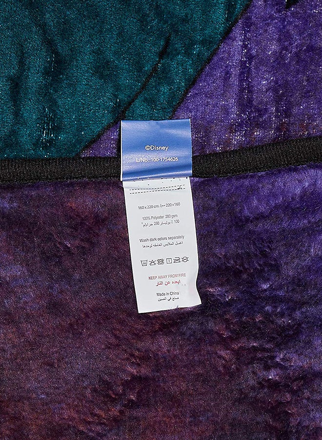 Disney Aladdin Design  Flannel Blanket polyester Multicolour - Image 4