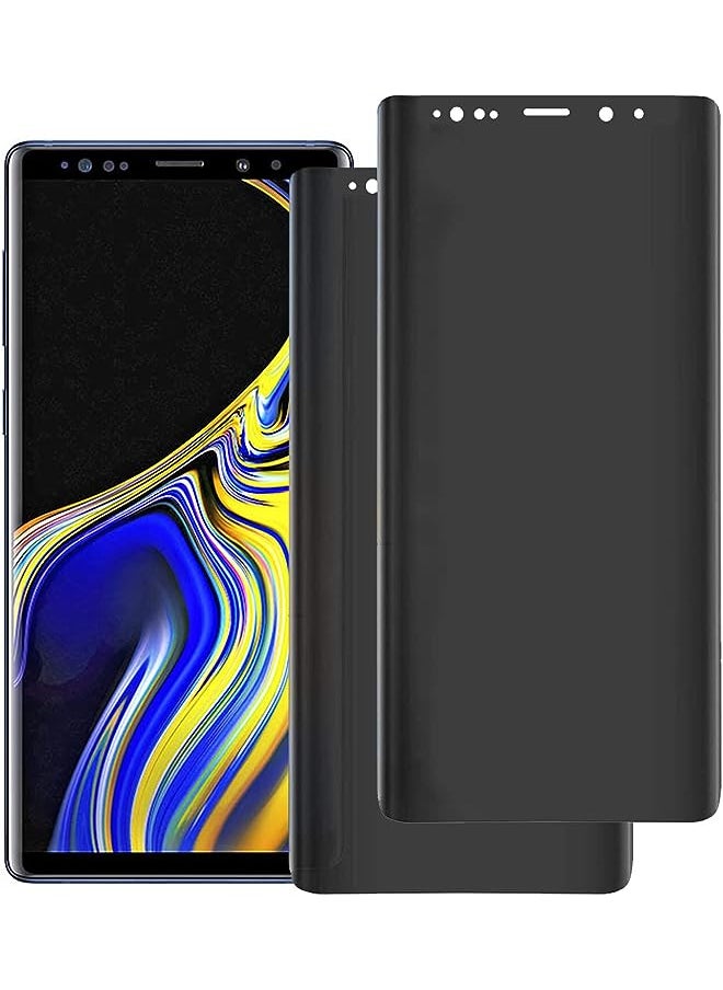vesus - Compatible with Samsung Galaxy Note 9 Privacy Screen Protector Glass, Anti-Spy Tempered Glass Film Screen Replacement for Samsung Galaxy Note 9,2 Pack - Image 1
