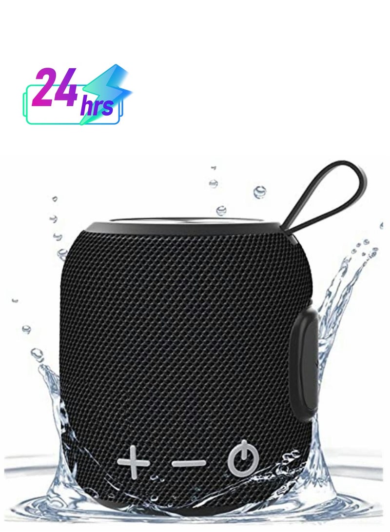 Y&D Bluetooth Speaker, Portable Speakers IPX7 Waterproof, Mini Shower Speaker Wireless 5.0, 360 HD Surround Sound, Stereo Bass, Pool and Outdoor  - Image 1