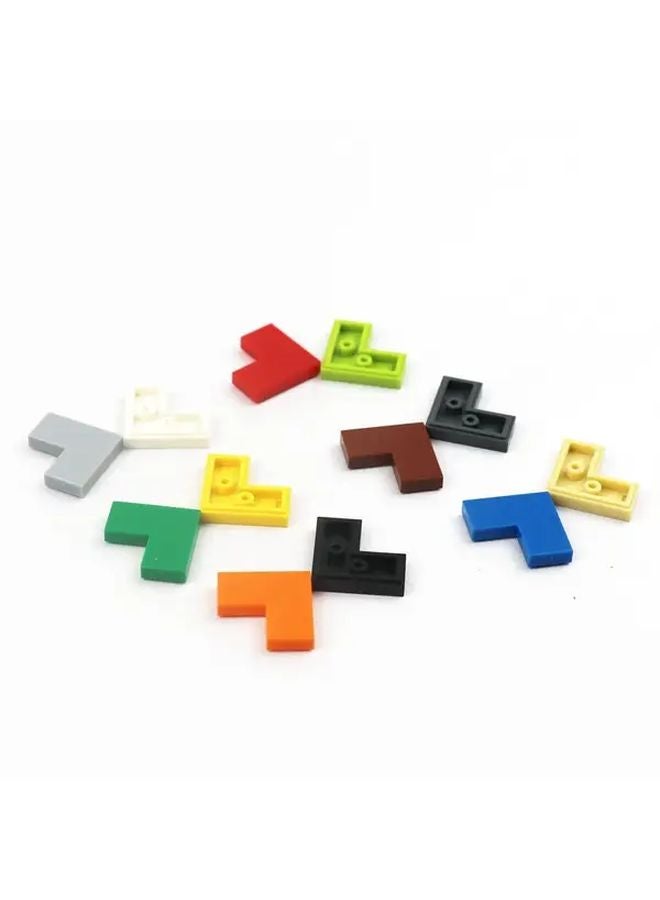 60 Pcs Black Building Blocks Brick Tile 2x2 Corner Thin Educational Toys For Kids - Image 5