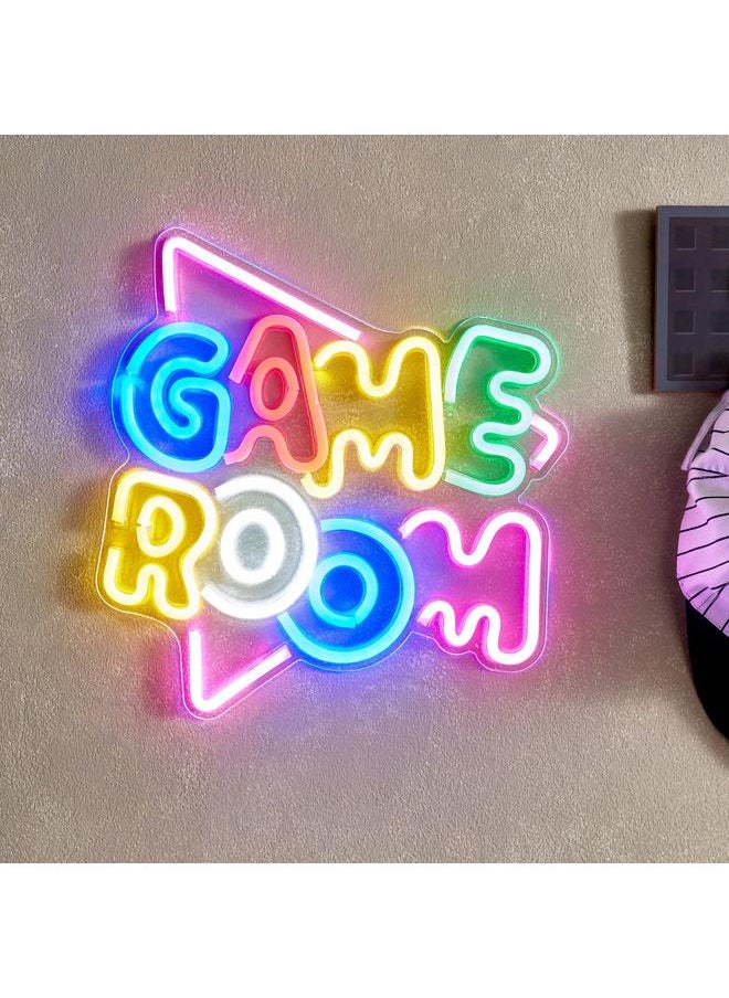 ARCADE - Orla Led Neon Light With 2M Usb Cable 35.5X1.6X33.5 Cm - Image 1
