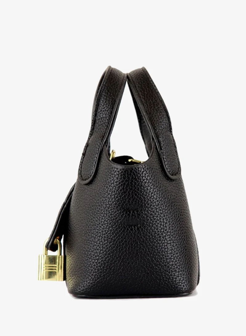 Lion Llama Black Bucket Bag for Women | Best Price UAE