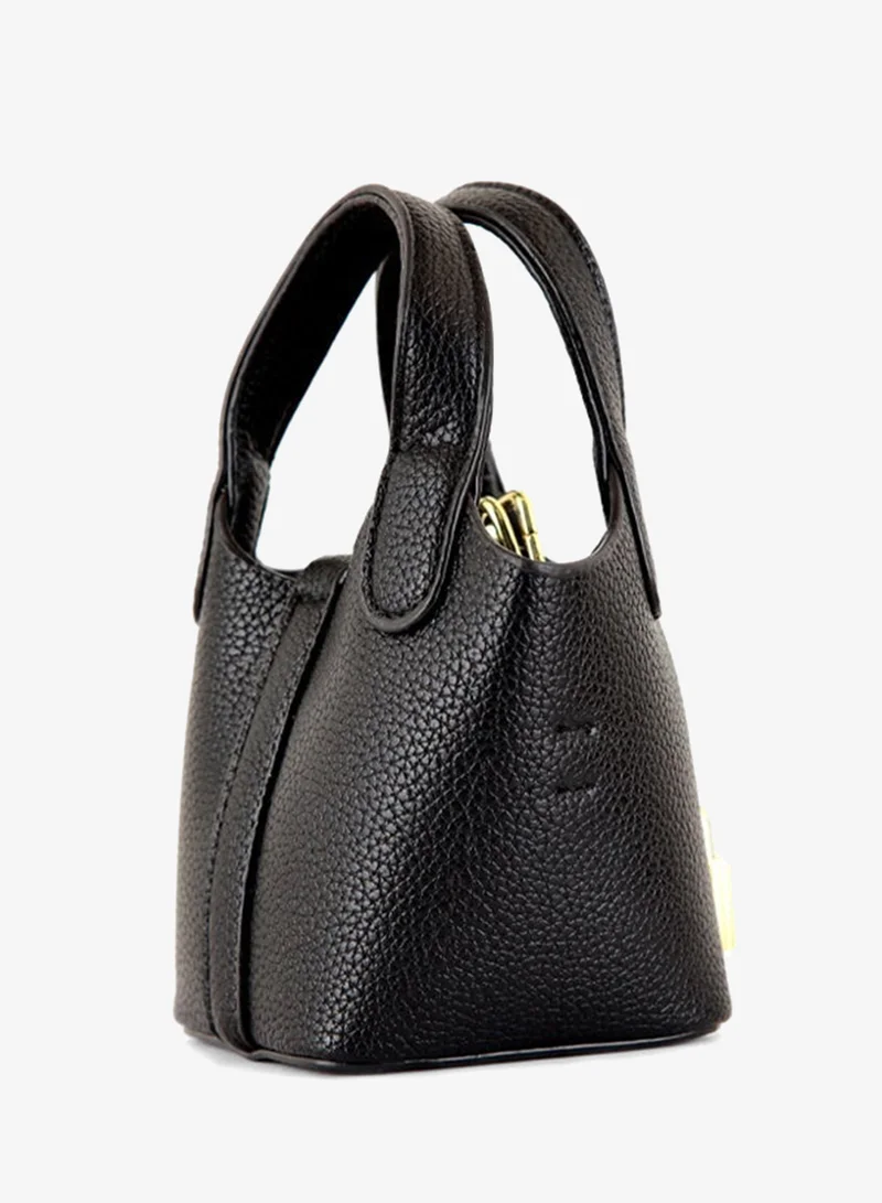 Lion Llama Black Bucket Bag for Women | Best Price UAE