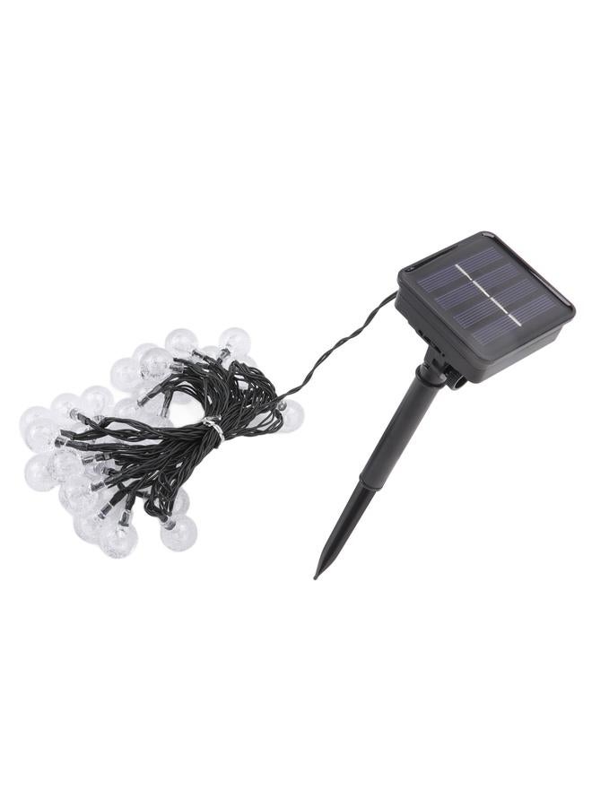 xozgdovg Outdoor Solar String Lights Decorative 8 Modes Waterproof 21.3ft 30 Bulbs LED Solar String Lights for Garden Patio Yard Colorful Light  - Image 5