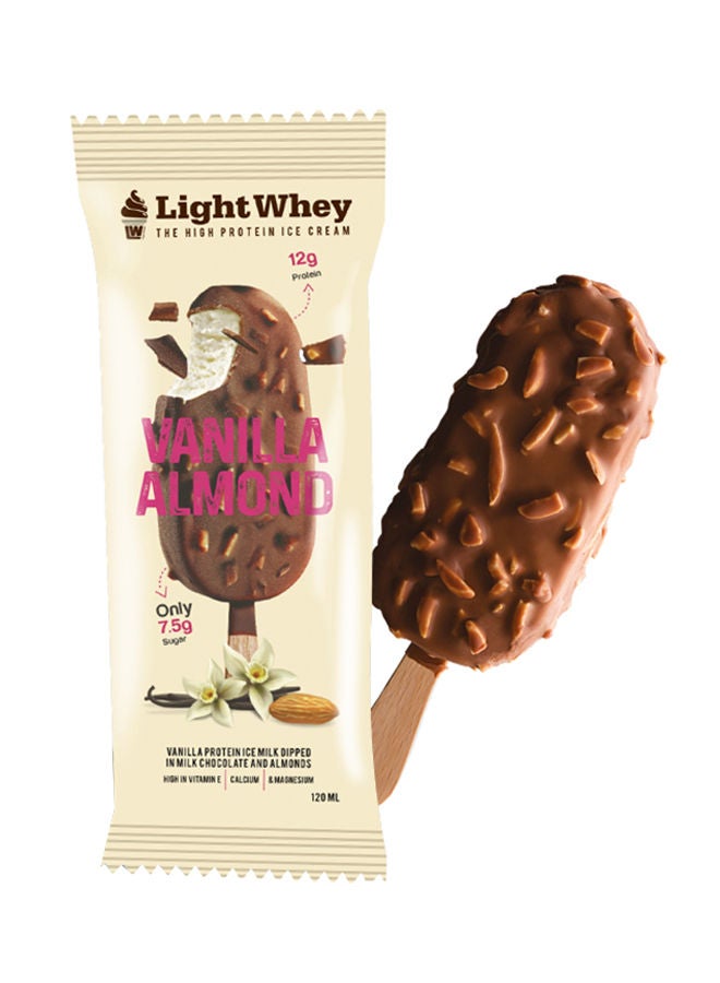 High Protein Vanilla Almond Ice Cream Stick