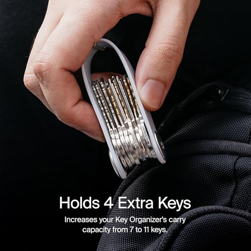 Orbitkey Extension Post for Key Organizer, Add On | Durable Stainless Steel, Easy to Install, Slim Design | Expands Key Organizer to Hold 4 Extra Keys - Image 4