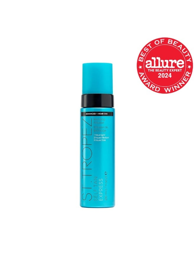 St.Tropez Light/Medium/Dark 1-3 hr Express Mousse for a Streak-Free, Natural Sunless Tan with Fast Application and Flawless Results, Cruelty-Free & Vegan, 6.7 fl oz - Image 3
