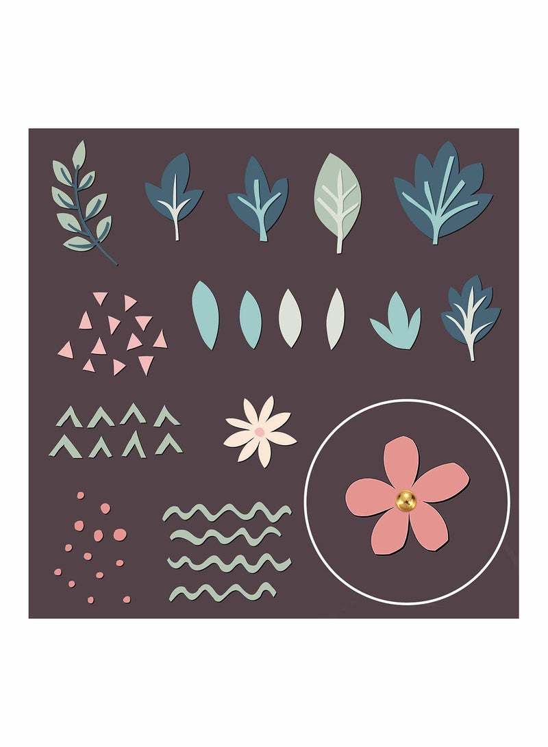 Excefore Paper Fasteners Brads 500 Pieces Round Fasteners for Art Crafting School Project, Decorative, Paper Craft, Scrapbooking, DIY Supplies, Mini Brads Fasteners, 8 x 15 mm - Image 5