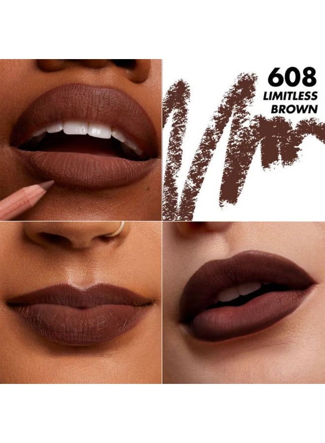 MAKE UP FOR EVER Artist Color Pencil - 608 Limitless Brown - Image 2