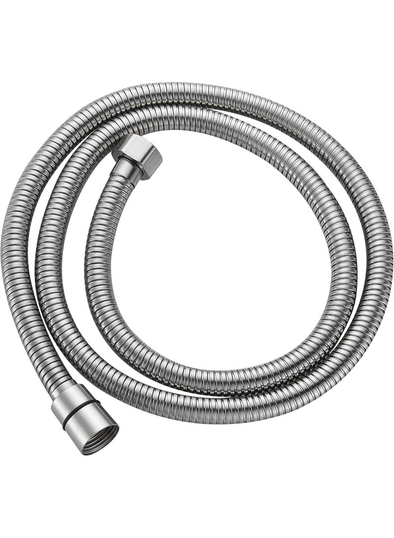 BRIMIX Stainless Steel Flexible Shower Hose Replacement for Hand Showerhead Leak-Proof Rust Resistant Shattaf Hose Chrome 1.2M - Image 1