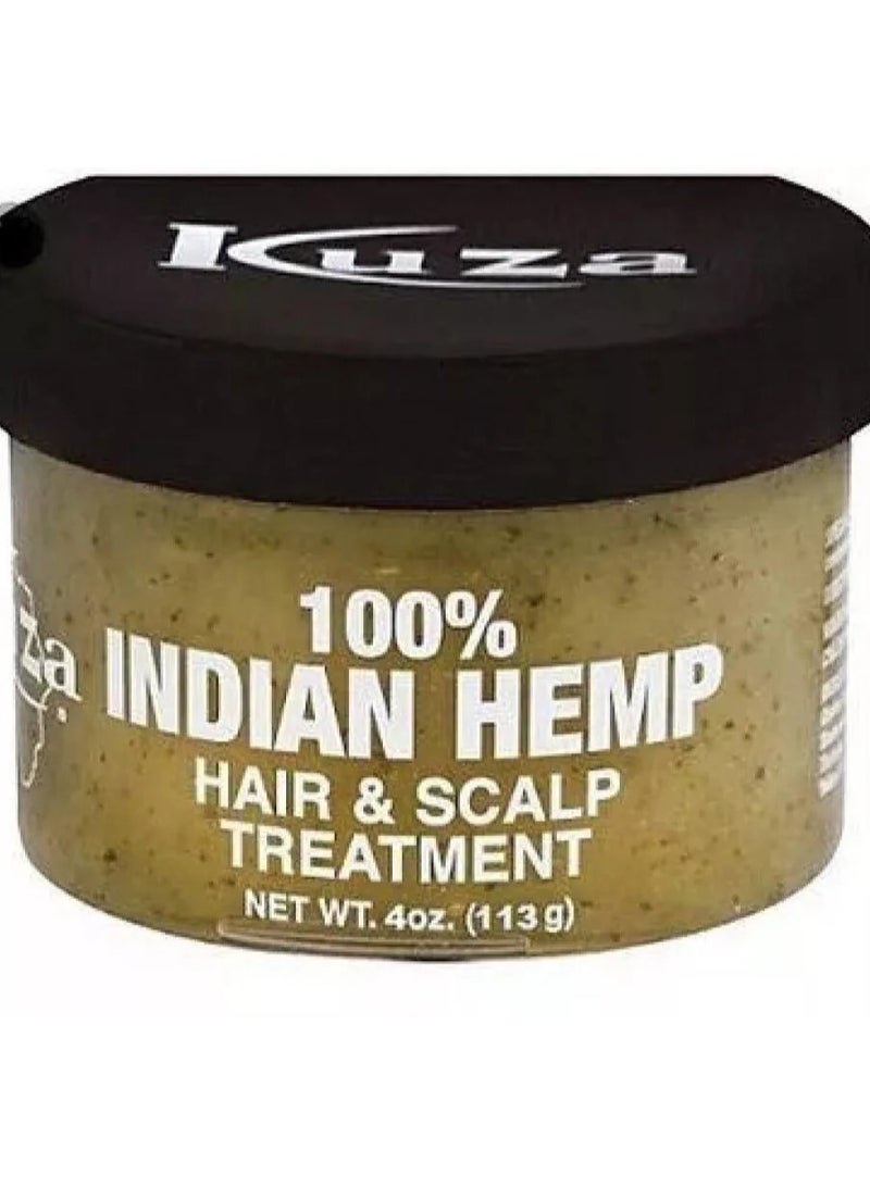 Coza treatment for hair and scalp with Indian hemp