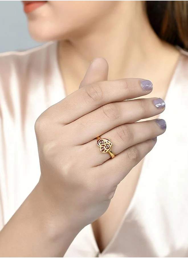 فويلا Valentine's Day Collection Peek-a-Boo Hearts Ring