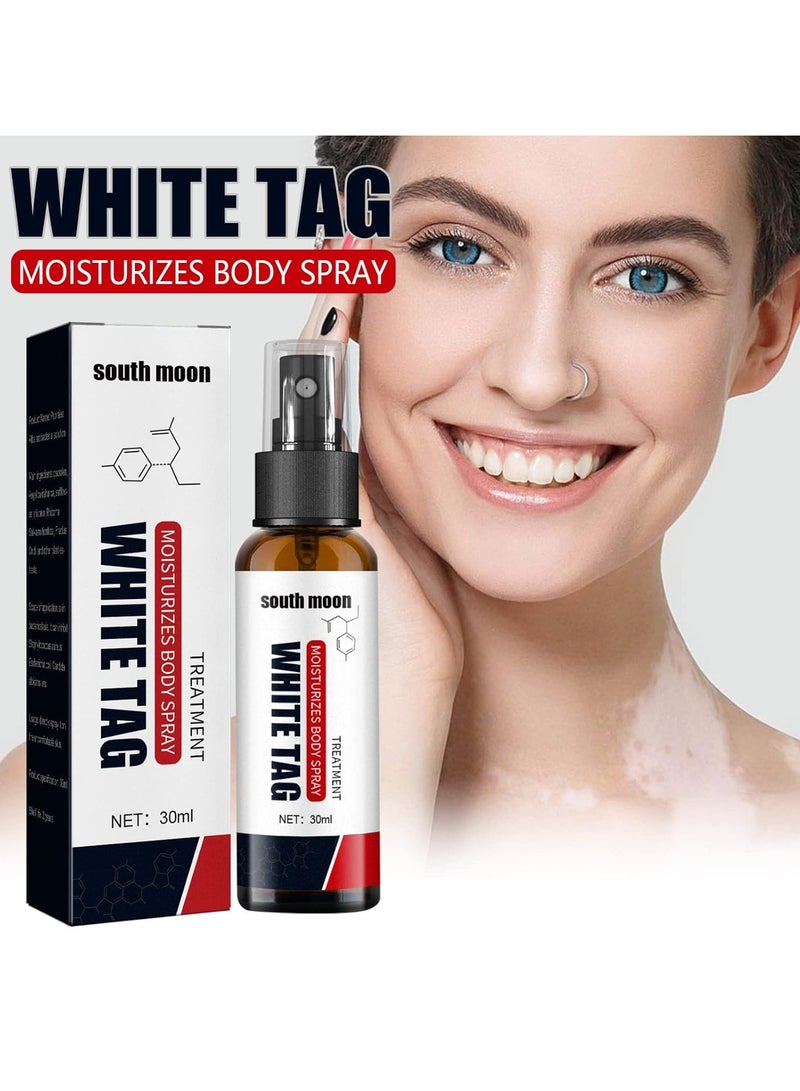 SOUTH MOON بخاخ ديرماكس لعلاج الصدفية - 30 مل بخاخ صدفية، مهدئ ومرطب كريم صدفية القطران، بخاخ للعناية بالبشرة لفيتليغو - Image 4