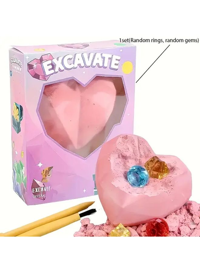 لعبة البحث عن الكنز على شكل قلب حب - لعبة تعليمية للأطفال - Image 2