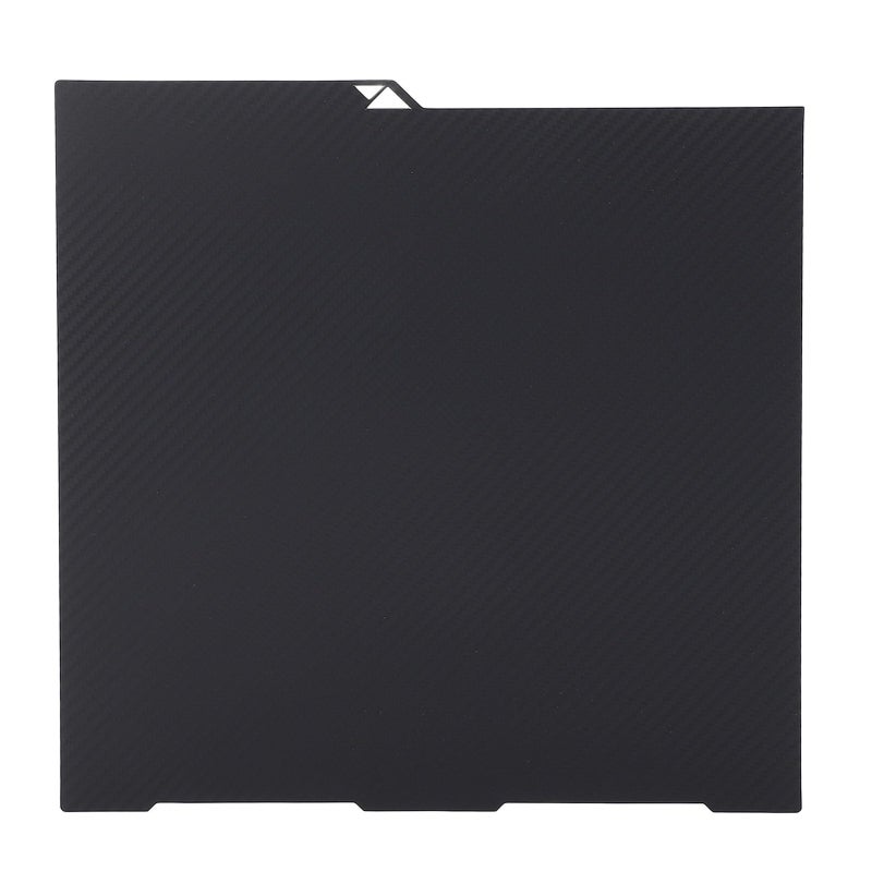Double Sided Carbon Textured PEO 3D Printer Build Plate Strong Adhesion For PLA TPU - Image 2