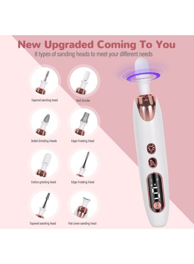 general Small electric nail polish machine, nail remover and polishing integrated multi-function nail polisher, portable charging - Image 3