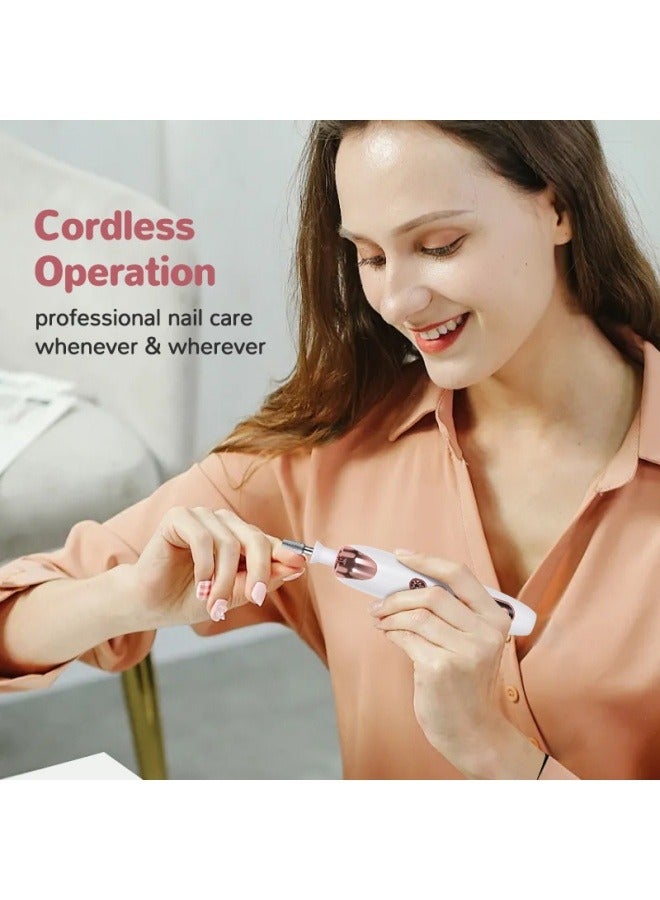 general Small electric nail polish machine, nail remover and polishing integrated multi-function nail polisher, portable charging - Image 5