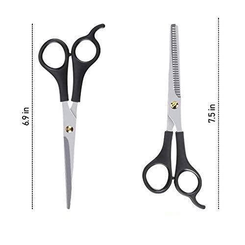 GutarGoo ملحقات صالون/حلاق GutarGoo®؛ مئزر قص الشعر، مقصات قص الشعر، مجموعة زجاجة رذاذ للاستخدام في الصالون والمنزل (مجاني، 6) - Image 2