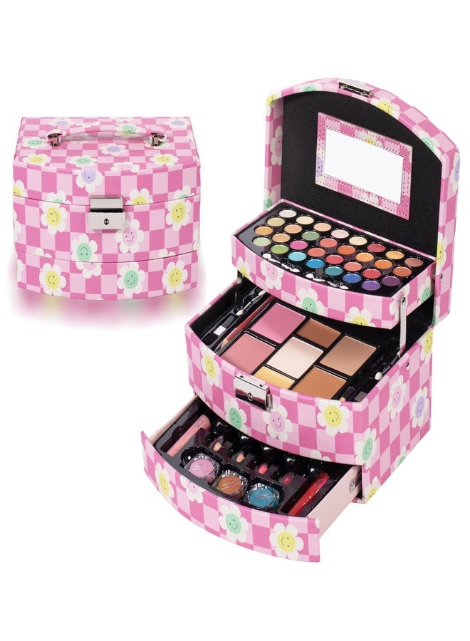 Hot Sugar Girls Makeup Kit Deluxe Starter Gift Set for Teens (Floral) - Image 1
