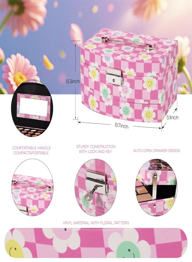 Hot Sugar Girls Makeup Kit Deluxe Starter Gift Set for Teens (Floral) - Image 3