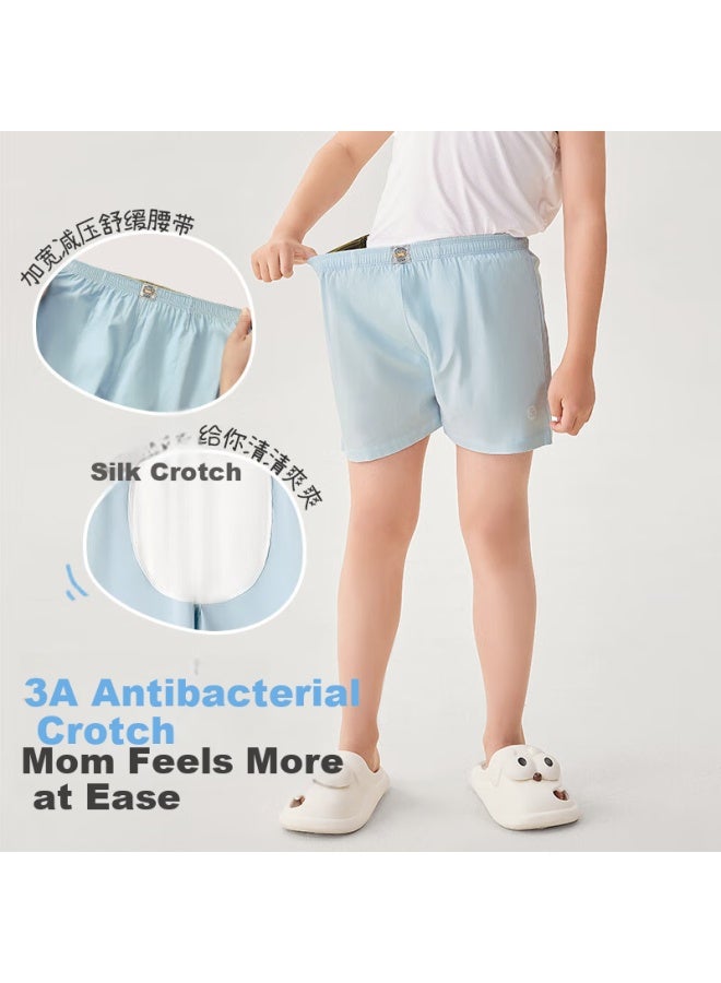 Long time companion Jiusuibian Boys' Three-in-one Loose Cotton Alro Pants For Children, Big Kids' Sleep Shorts, Boxer Briefs 508011z - Image 1