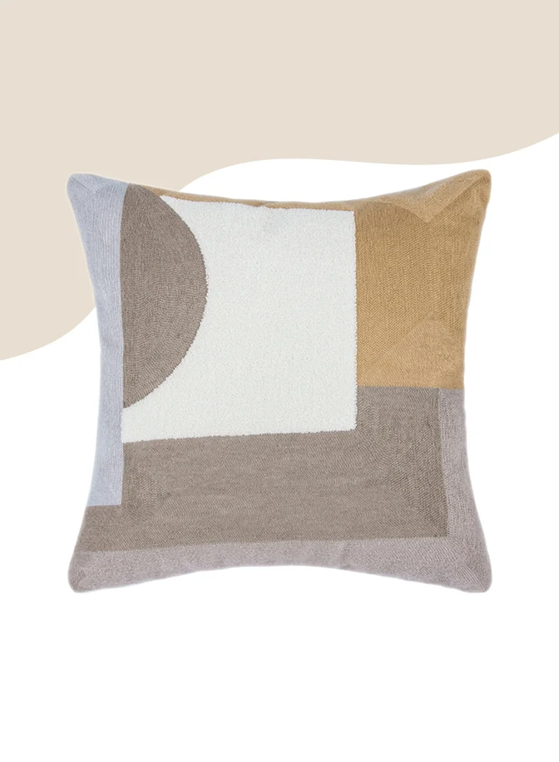 دوناتيلا تغطية وسادة زخرفية متعددة الألوان 45 × 45 سم (بدون حشو)