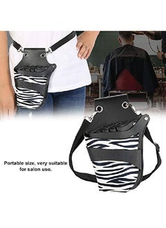 Semme Hair Scissor Holster Hairdressing Pouch Barber Shears Holster Hairdressing Salon Scissors Kit Bag Scissors Holder Pouch For Hair Stylist With Rivet Clips Waist Shoulder Belt(5 Scissor Pouches)  - Image 3