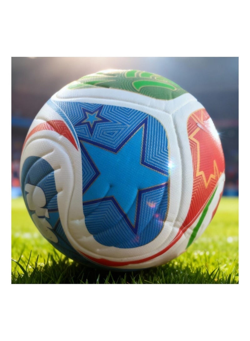 World Cup 26 Ball | Football Soccer Ball | With Air | Thermal Bonded | World Cup 26 | Size 5 - Image 4