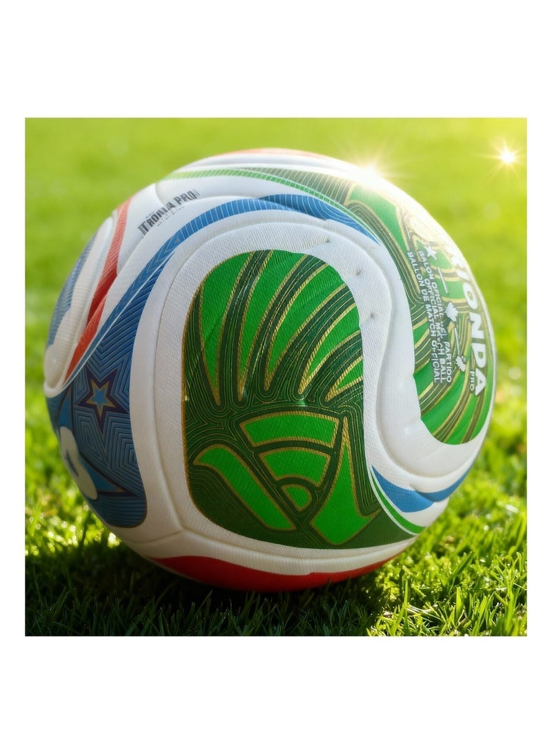World Cup 26 Ball | Football Soccer Ball | With Air | Thermal Bonded | World Cup 26 | Size 5 - Image 5