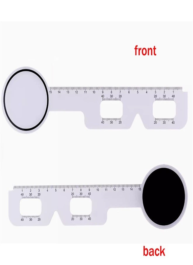 Generic - Pocket Eye Chart with PD Ruler and Eye Occluder Eye Test Chart Combo Kit for Near Vision Test Visual Acuity Exam and PD Measurement - Image 1