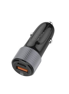 C510Q High Quality Fast Car Charger Dual Port (USB-C & USB) 38W With Type-C To Type-C Charging Cable 1M - Black - pzsku/Z39AFF5A55944DA87C283Z/45/_/1674664750/af72017d-4db4-4322-ad4d-3cd46d93813c