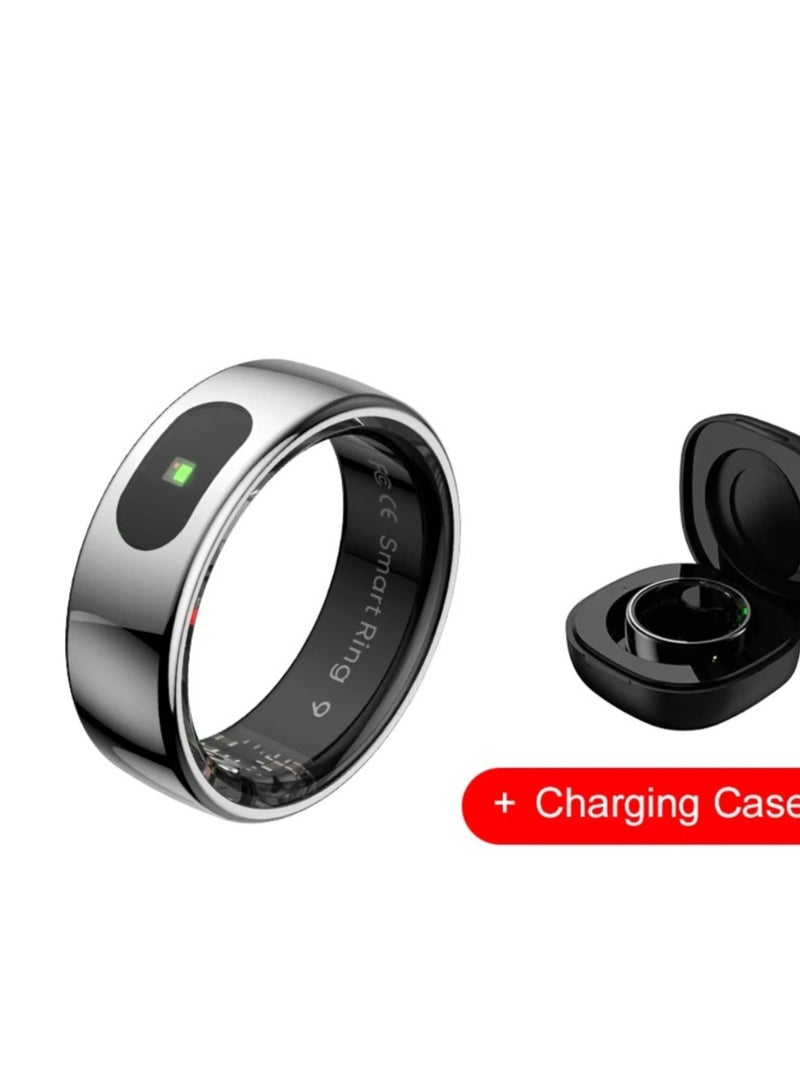 AROAQ R08 Smart Ring for Android IOS with Gesture Touch Control Pilot Lamp Sleep Health Monitor 5ATM Waterproof Smartring For Men Women  - Image 1