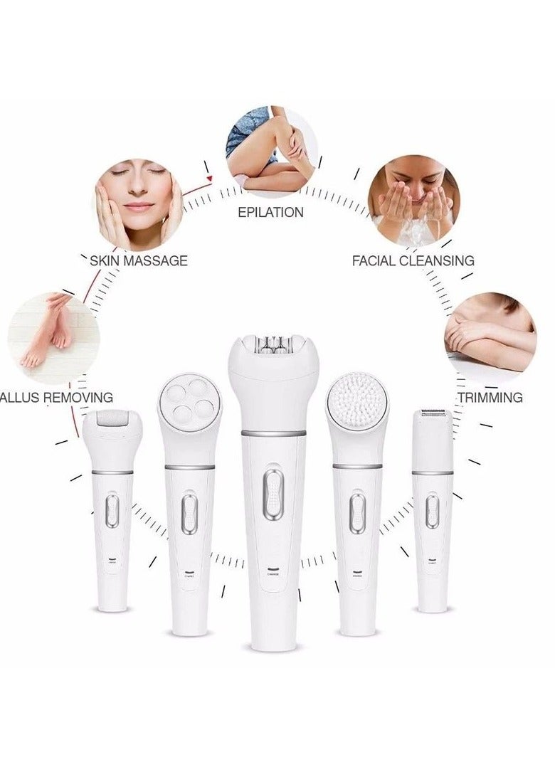 Captaintech 2199 5-in-1 Hair Removal Machine White - Image 3