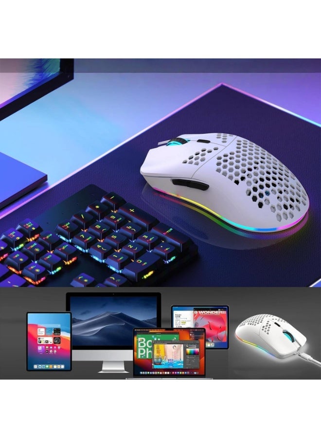 Wireless Gaming Mouse, Rechargeable Mouse Computer Mouse for Laptop - Image 5