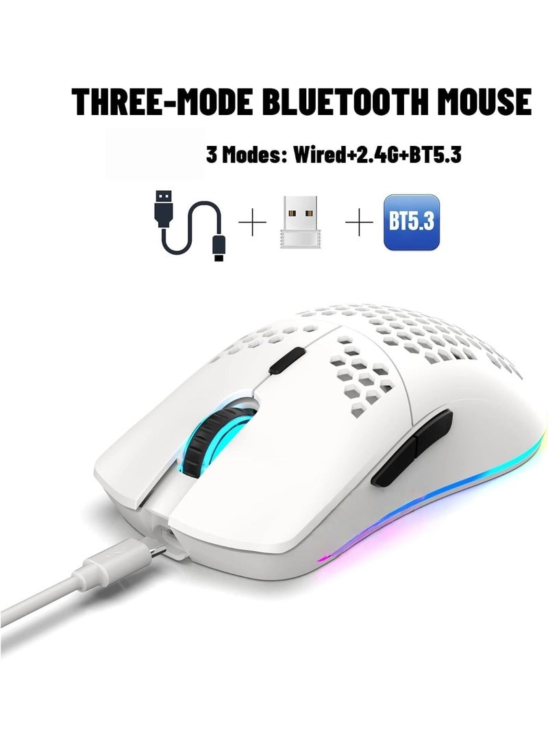Wireless Gaming Mouse, Rechargeable Mouse Computer Mouse for Laptop - Image 3