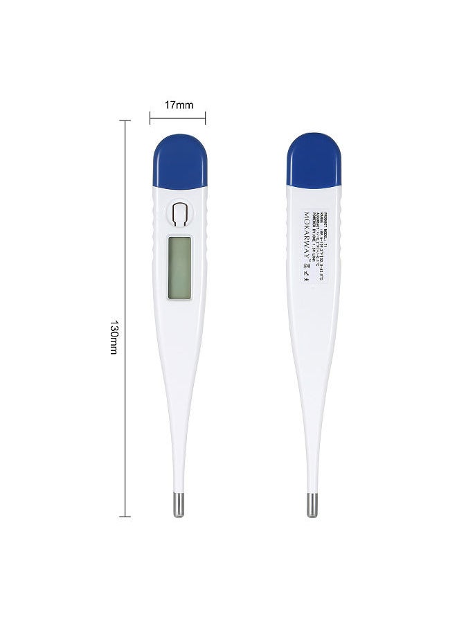 Generic - Digital Thermometer Beeper Alarm Mercury Free Auto Shut-off Flexible Tip Design - Image 1