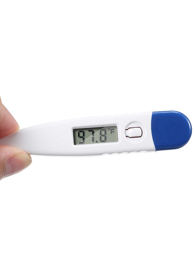 Generic - Digital Thermometer Beeper Alarm Mercury Free Auto Shut-off Flexible Tip Design - Image 1