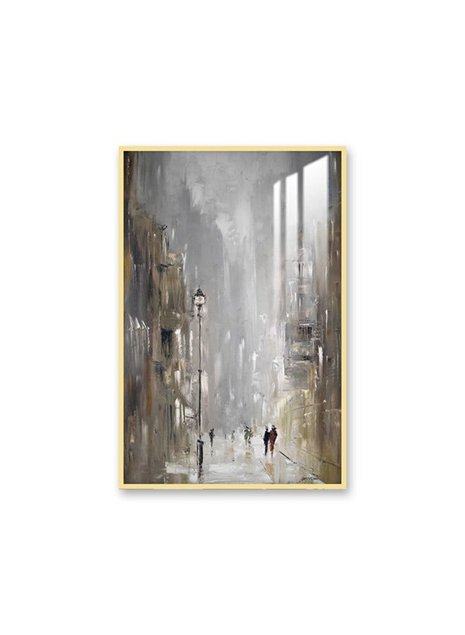 Marktna Decorative Wall Art Painting 120X80Cm With Modern Design Silver Frame And A Transparent Acrylic Layer 0.5Kg - Image 2