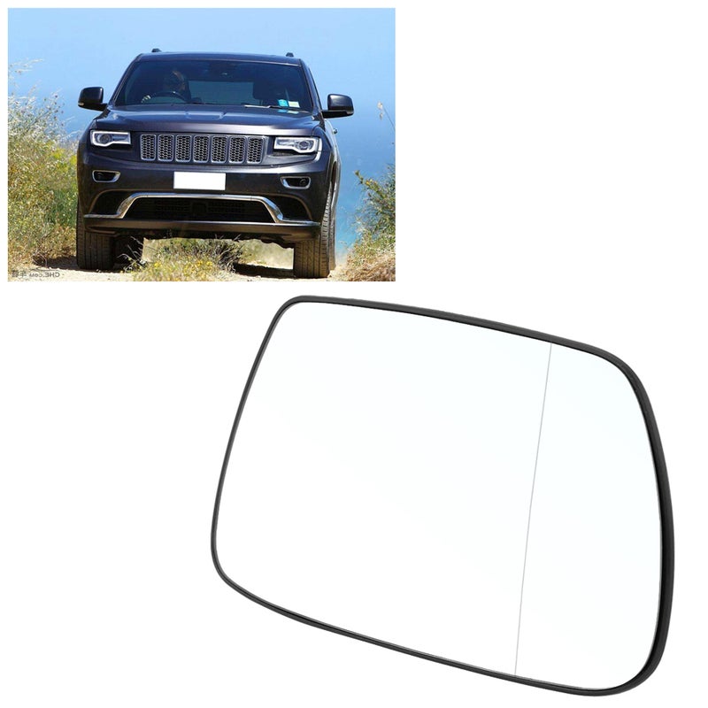 Car Right Door Side Wing Mirror Glass Heated for Jeep Grand Cherokee 2005-2010 - Image 5
