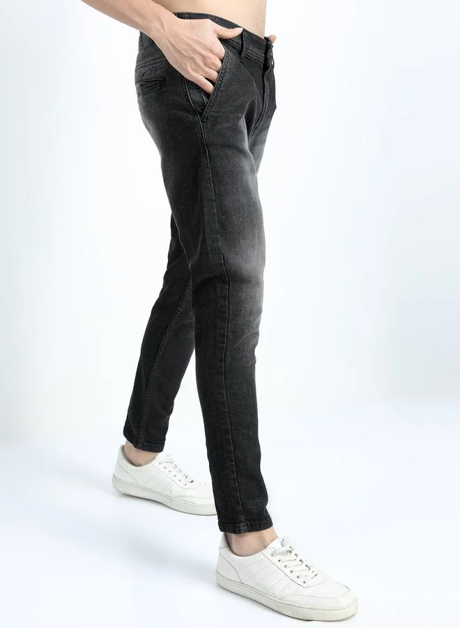 Ketch Mid Rise Light Fade Jeans by Styli