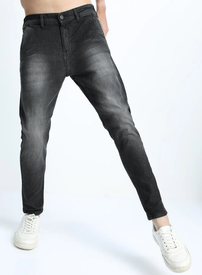 Ketch Mid Rise Light Fade Jeans by Styli