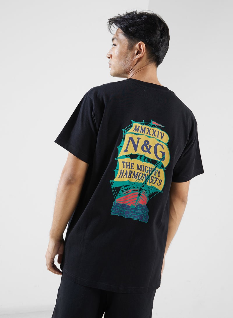 Grimey Mighty Harmonist Nautica X Grmy Regular T-Shirt - Image 1