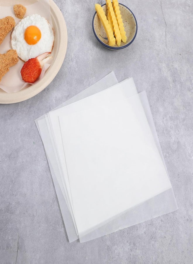 Eldraqth 100 Pcs sandwich wrapping paper baking paper sheets Grease Proof 7 Inch Food Wrapping Papers Non-Stick Liners Precut Parchment Baking Sheet for Seperating Patty, Cookies, Deli - Image 5