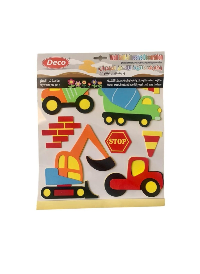 DECO Self-Adhesive Wall Decorations 