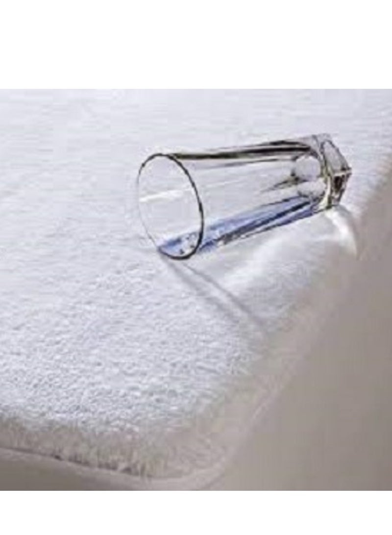 Neuovaletto Premium Queen Size 150x200x35 Mattress Protector Waterproof Soft towel Surface  - Image 4