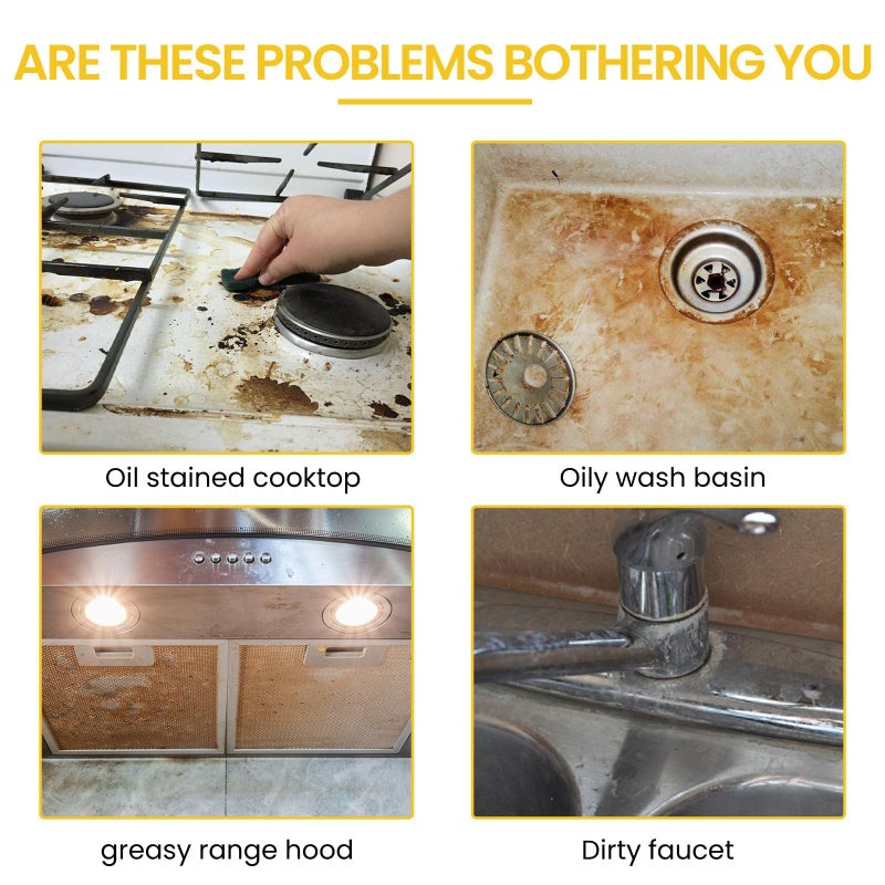 Zikra Multipurpose Kitchen Cleaner Spray Tough on Grease with Fresh Citrus Scent All-Surface Cleaner for Kitchen Counters & Appliances 100ML - Image 3